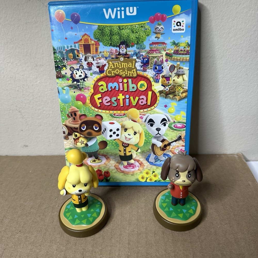 Animal Crossing: Amiibo Festival Nintendo Wii U Game Bundle